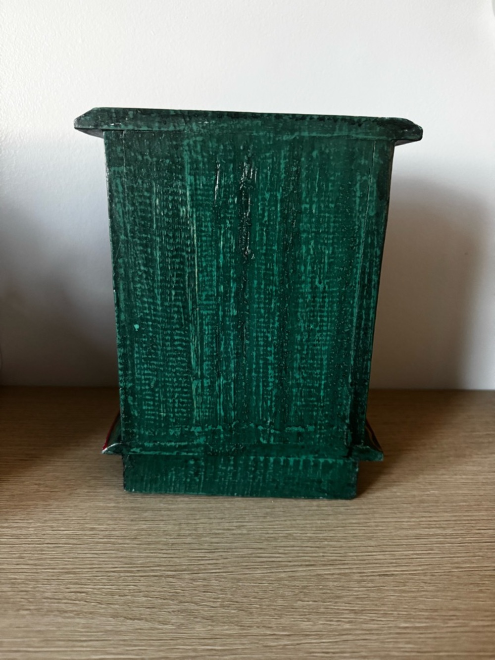 Hand-Painted Green and Gold Accent Chest - Home Accents - Picture 5 of 9